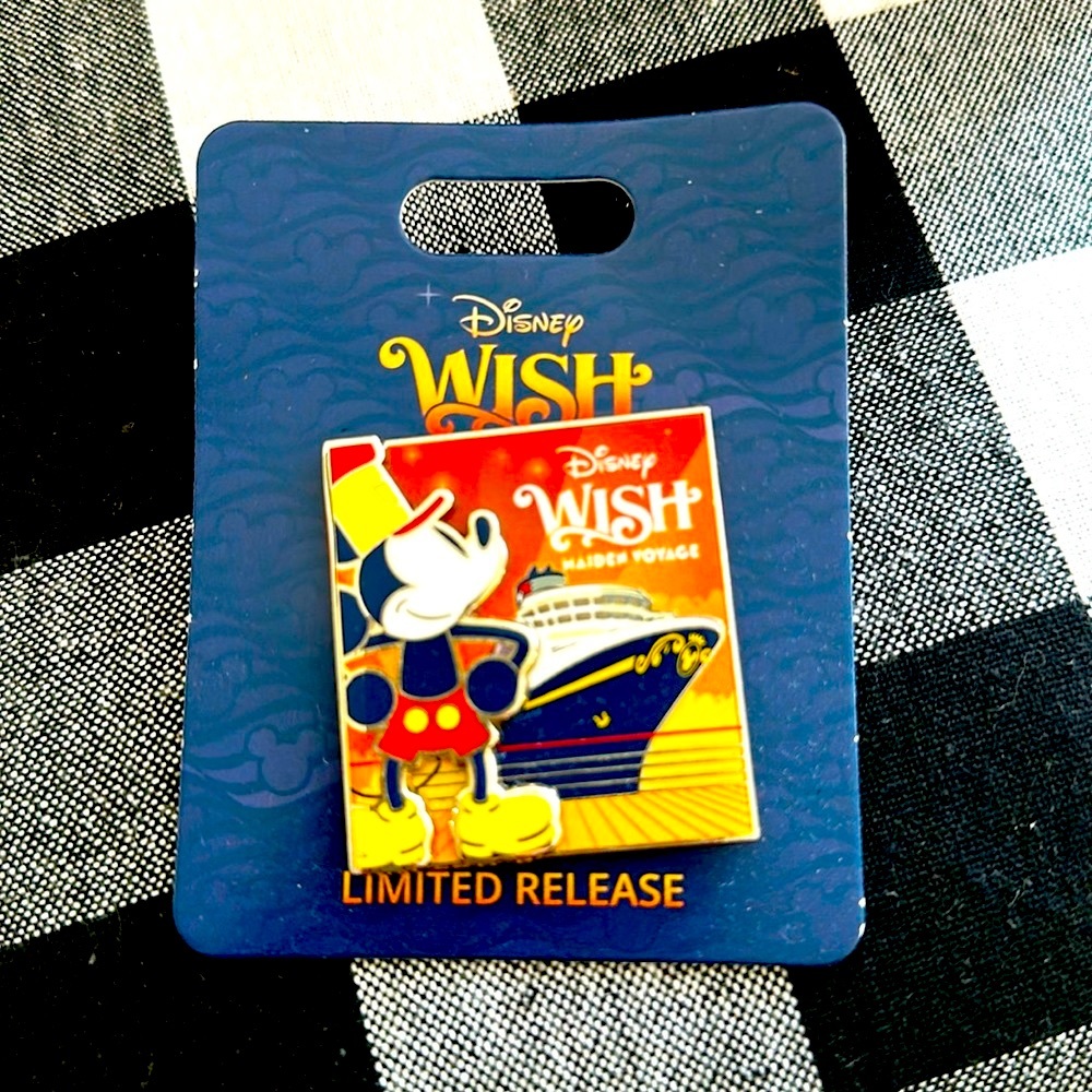 Disney Wish Maiden Voyage Pin